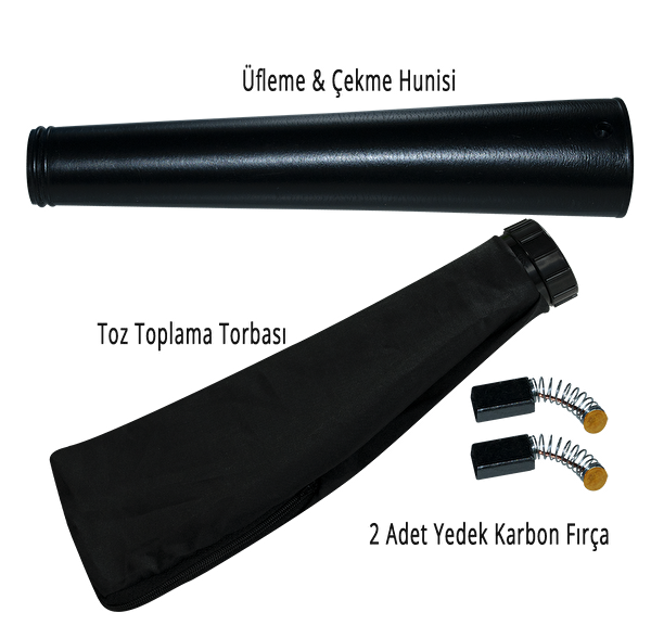 Mühlen RC1001 Portatif Hava Üfleme Temizlik Kompresörü