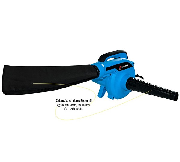 Mühlen RC666 19 Kademeleri Hava Üfleme Temizlik Kompresörü