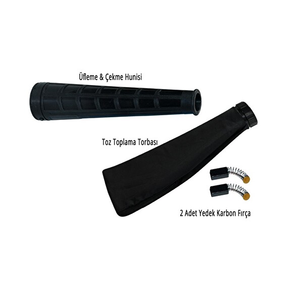 Mühlen RC666 19 Kademeleri Hava Üfleme Temizlik Kompresörü