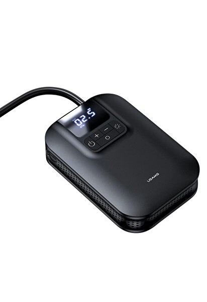 Usams US-ZB215 350 PSI 5000 mAh Şarjlı Çok Amaçlı Taşınabilir Hava Pompası
