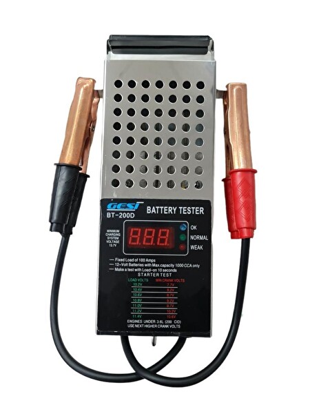 GeSi BT-200D 12V 200 Amper Dijital Akü Test Cihazı