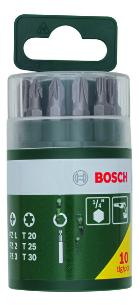 Bosch DIY 10 Parça Vidalama Ucu Seti