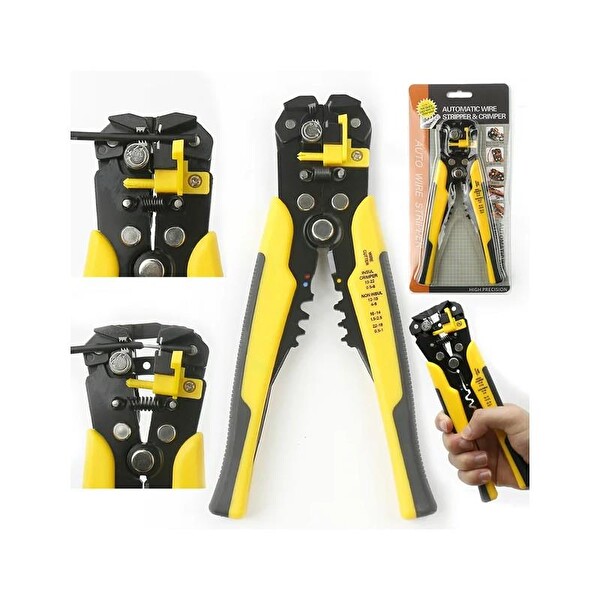 Rose RC-887 Universal Kablo Soyucu Ve Terminal Sıkma Pensesi