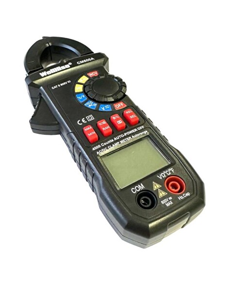 Wellhise CM600A AC/DC Dijital Pensampermetre