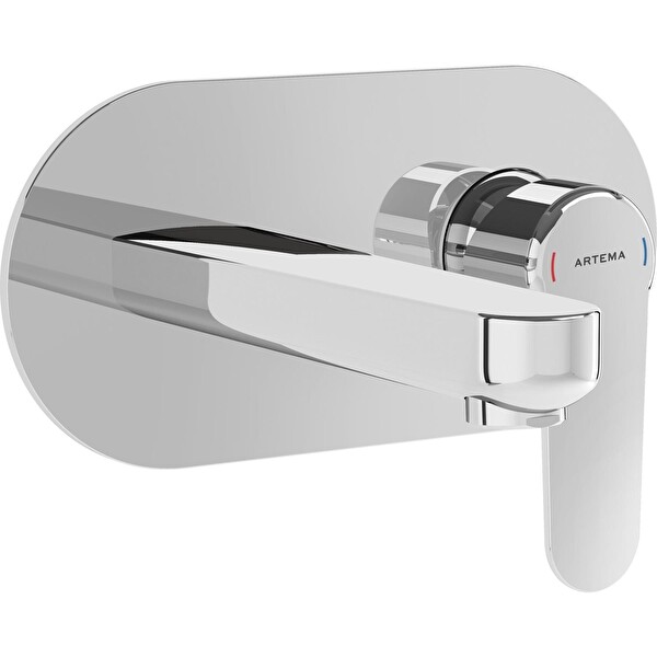 Artema A42721 Root Round Ankanstre Krom Lavabo Bataryası