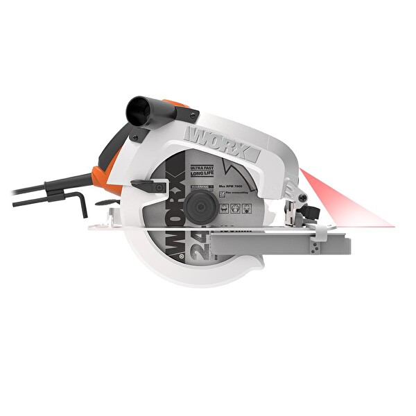 Worx WX445 1600 W 190 MM Profesyonel Lazerli Daire Testere