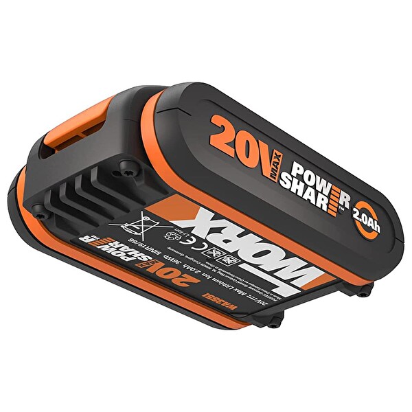 Worx WA3551 20 Volt 2.0 AH Li-ion Powershare Yedek Akü