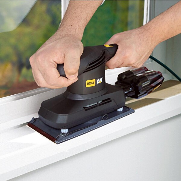 Cat DX44 350 W Profesyonel Devir Ayarlı Titreşimli Zımpara