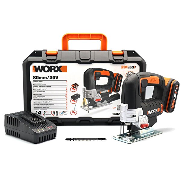 Worx WX543 20V 2.0 aH Li-ion Profesyonel Dekupaj Testere