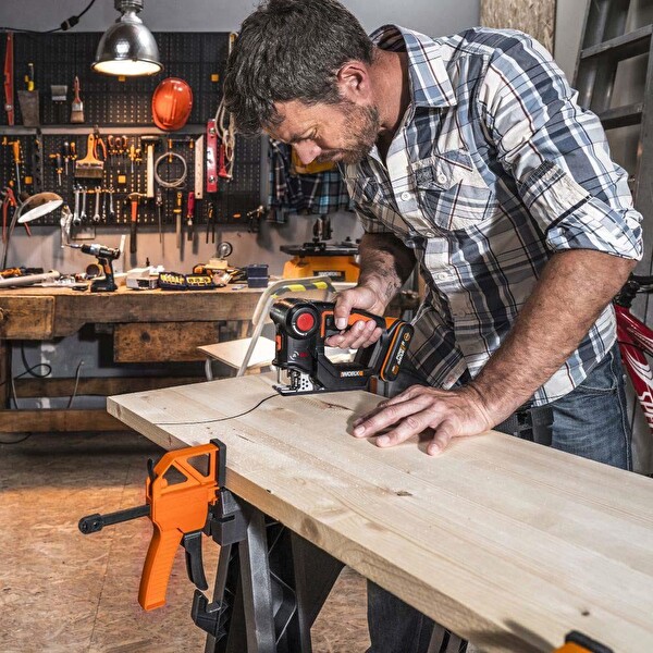 Worx WX550 20V 2.0 aH Li-ion Profesyonel Dekupaj ve Tilki Kuyruğu Testere