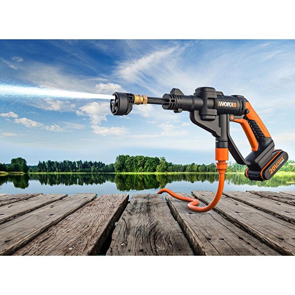 Worx WG620E 20 Volt 2.0Ah. Li-ion 24 Bar Basınçlı Yıkama Tabancası