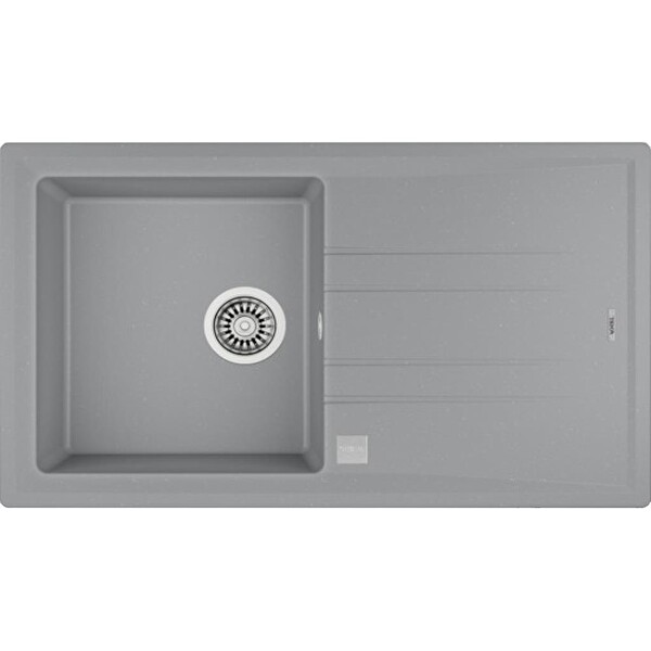 Teka Stone 50 B-TG Metalik Gri Granit Mutfak Evyesi