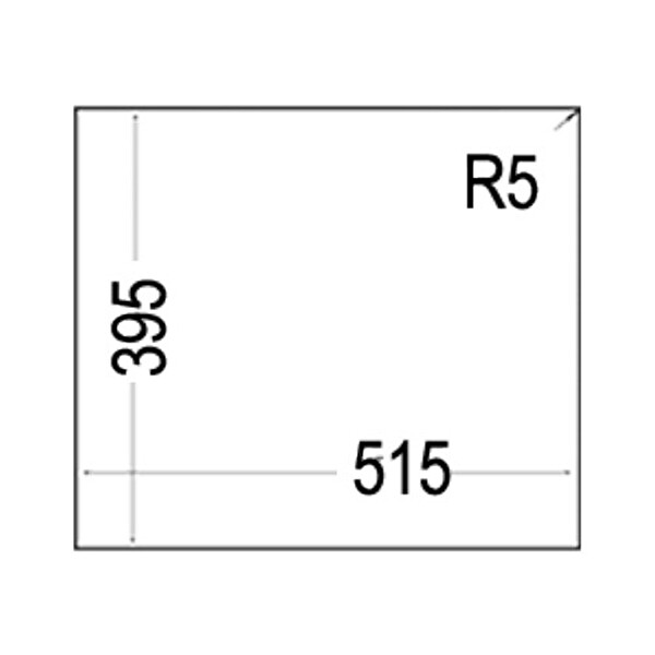 Teka Square 560 TG Stone Gri Tezgah Altı Granit Eviye