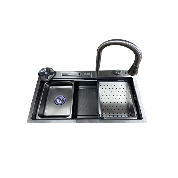 Fleko Akıllı Teknolojik Şelale Eviye Seti