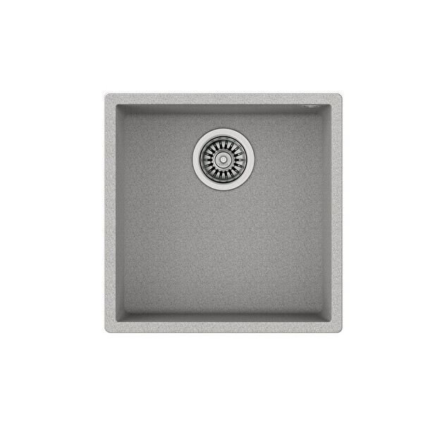 Teka Square 40.40 TG Tek Hazneli Gri Granit Mutfak Eviyesi