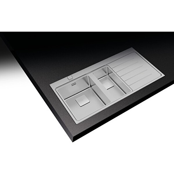 Teka Zenit RS15 1.5B 1D Auto Sağ Paslanmaz Çelik Eviye