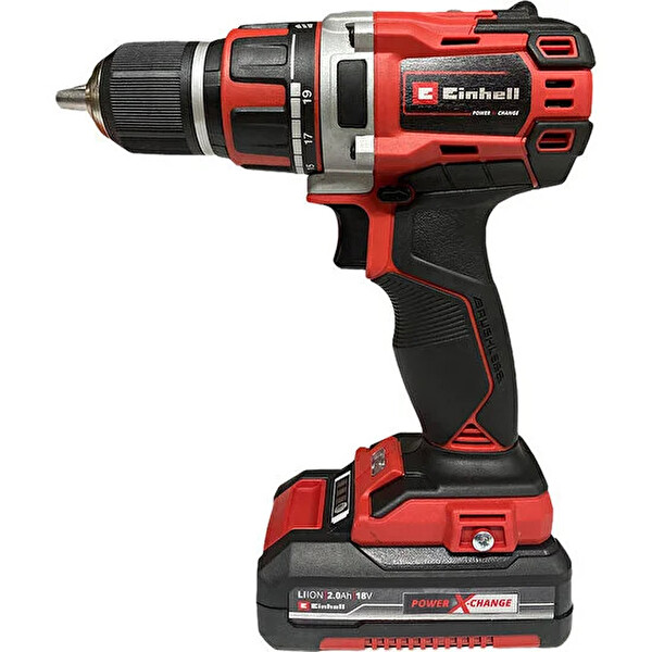 Einhell TE-CD 18/50 Li BL 2x2 Ah Akülü Darbesiz Matkap