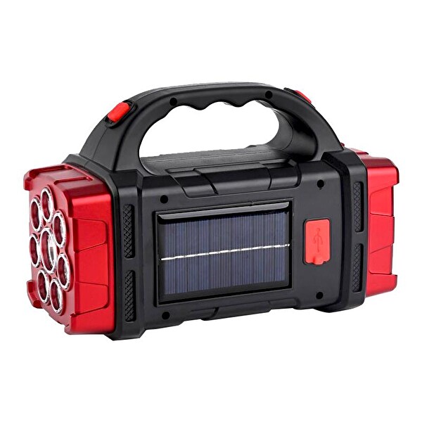 Powermaster HB-1678 Solarlı USB Çıkışlı Şarjlı 38 W Kamp Feneri