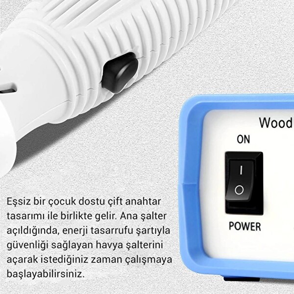 Class ZD-8905 New Isı Ayarlı Ahşap Yakma Makinesi 10 Adet Gölgeleme Uçlu Set ve Tel Fırça