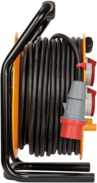 Brennenstuhl H07RN-F 5G2.5 Brobusta Cee Girişli Dış Mekan Kullanımına Uygun IP44 Lisanslı 40 M Makaralı Kablo