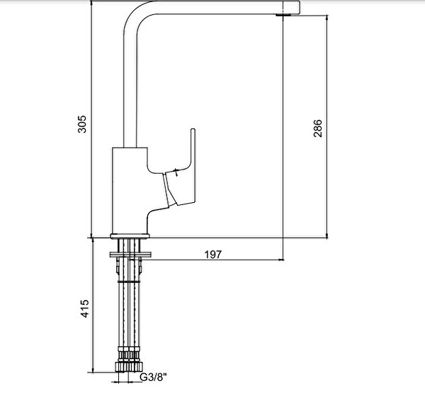 ECA Tiera Mutfak Eviye Bataryası 102118123