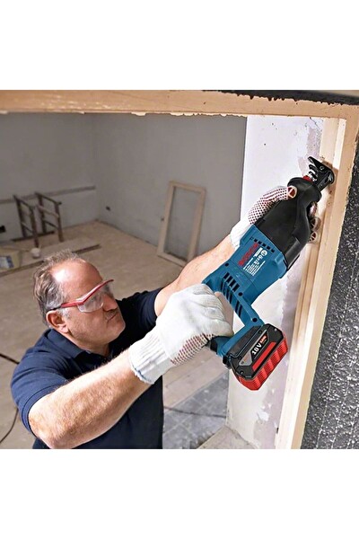 Bosch GSA 18 V-LI Profesyonel 4.0Ah Tek Akülü 18 V Lityum Akülü Tilki Kuyruğu Testere