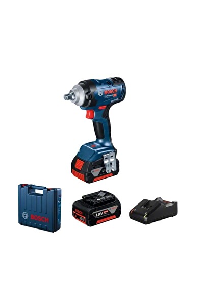 Bosch Professional GDS 18V-400 2x5.0 Ah Akülü Darbeli Somun Sıkma Makinesi