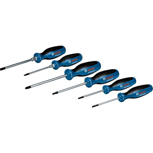 Bosch Tornavida Seti 6 Parça SL/PH/PZ/TX
