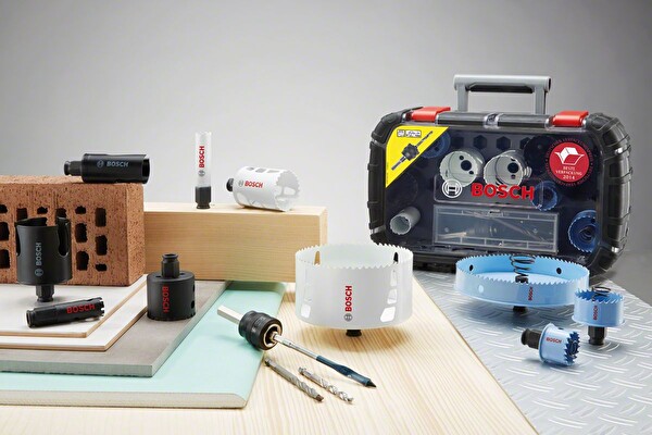 Bosch 8 Parça Delik Açma Testeresi Seti Çantalı