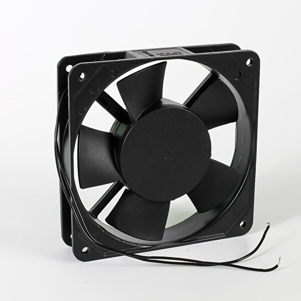 Plastim 220V AC – 120x120x25 MM Bilezikli Aksiyel Fan