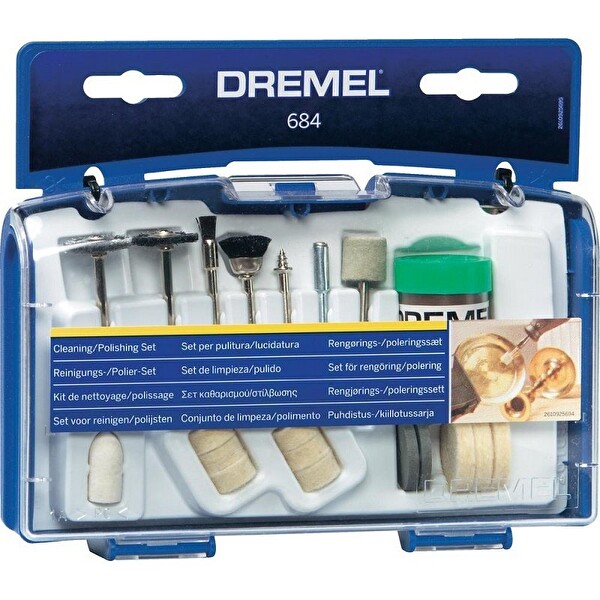Dremel 684 Temizleme ve Parlatma Aksesuar Seti
