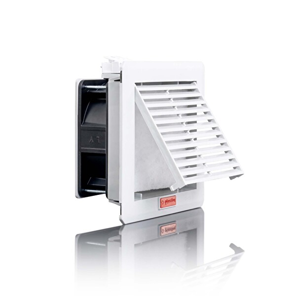 Plastim PTF1500 IP54 100 M3/H - 160x160x69 MM Filtreli Fan