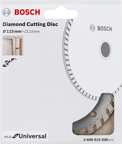 Bosch Yapı Malzemeleri 115 MM Elmas Kesme Diski