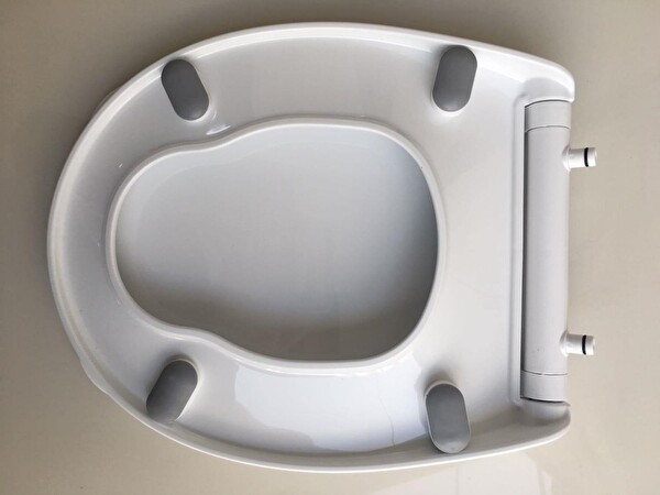 T-May Çocuk Klozeti İçin Yavaş Kapanan Klozet Kapağı (Anaokulu Kreş)