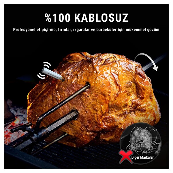 ThermoPro TP962 Bluetooth Digital Çift Problu Profesyonel Et Termometresi