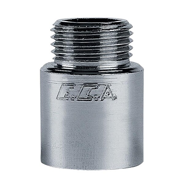 ECA 1/2 2.5 CM Uzatma Krom (Musluk Uzatma) 102134016 Pirinç