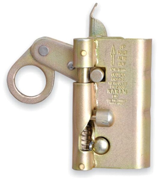 Kkdavm 15KN 14-16MM Menteşeli İp Halat Tutucu