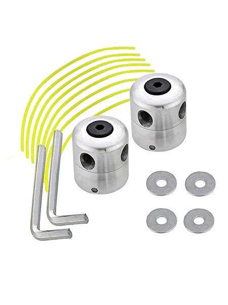 Germany Style Tırpan Otomatik Misina Sarmalı Başlık - Örümcek Başlık ve Misina 3'lü Set