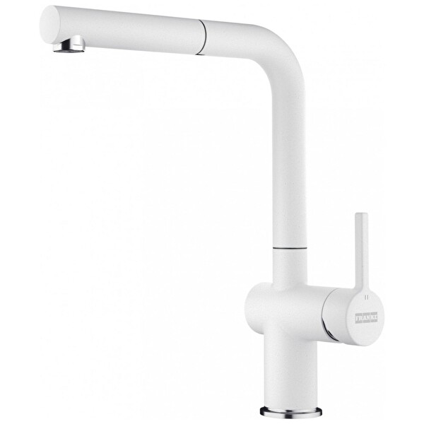 Franke Urban UBG 611-86 Bianco Granit Eviye-Active Plus Doccia Krom 2.0 Batarya Seti