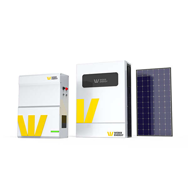 WERER ENERGY 12 kW Hybrid Lityum Solar Paketi
