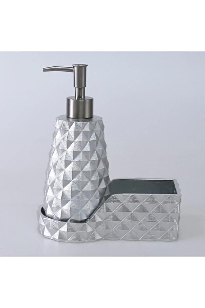 By Selim Piramit Sıvılı Süngerlik Gümüş Polyester