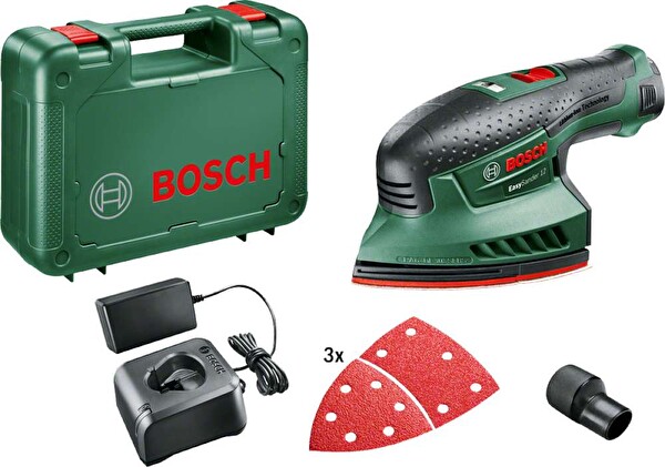 Bosch EasySander 12 Tek Akülü Multi Zımpara Makinesi (1 x 2.0 Ah)