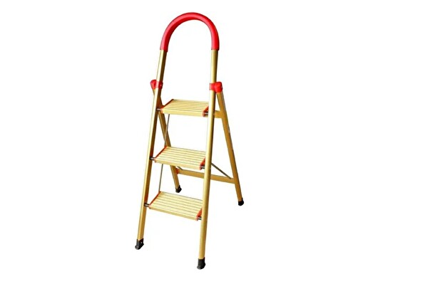 Saraylı 1525 3 Basamaklı Alüminyum Gold Diamond Merdiven