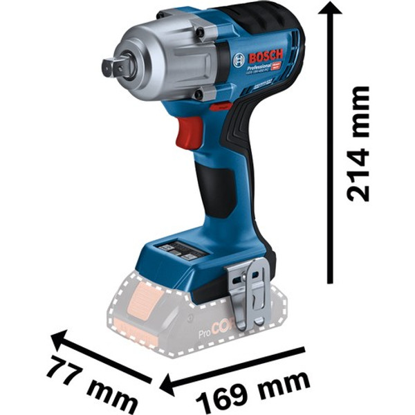 Bosch GDS 18V-450 PC Aküsüz Darbeli Somun Sıkma Makinesi