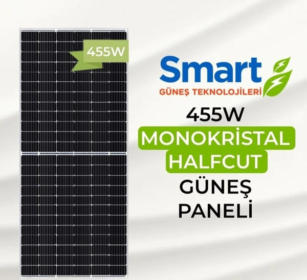 Smart 455 W Half Cut Monokristal Güneş Paneli Fiyatı ve Özellikleri ...
