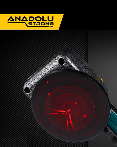 Anadolu Strong Pro Lityum Çift Akülü 36V Titreşimli 80-100 CM Fayans Kiremit Döşeme Vantuz Makinesi