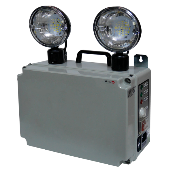 Arsel VSL-IP64-226/3 Versalite IP64 Acil Aydınlatma Armatürü Kesintide 180 DK Yanan 1000 Lümen