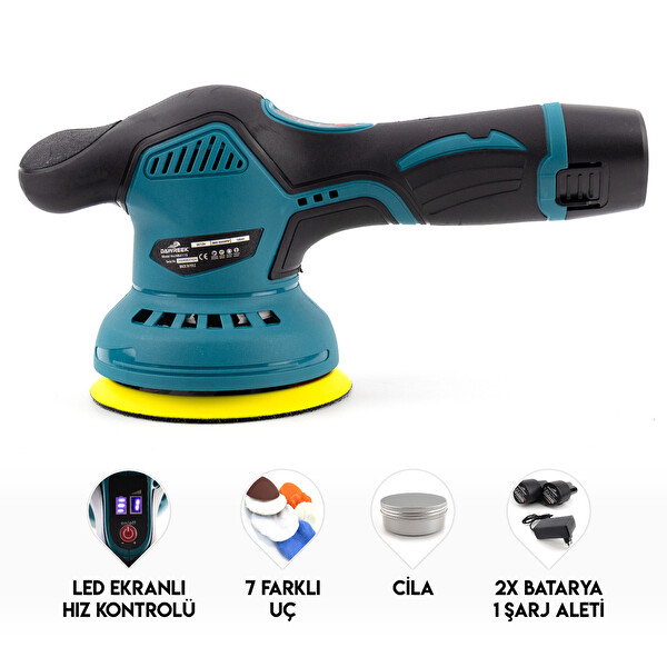 Dawreek MK12 Şarjlı Polisaj