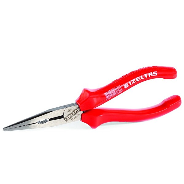 İzeltaş 3220 Uzun Kargaburun Düz Uçlu Opak 180 MM