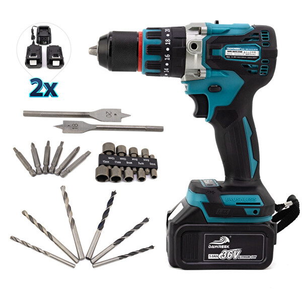 Dawreek 13 MM Çelik Mandren Vidalama MK36-90
